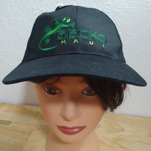NWT Hawaiian Headwear Gecko Maui Snap Back Hat - Picture 1 of 7